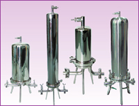 不锈钢筒式单芯液体过滤器